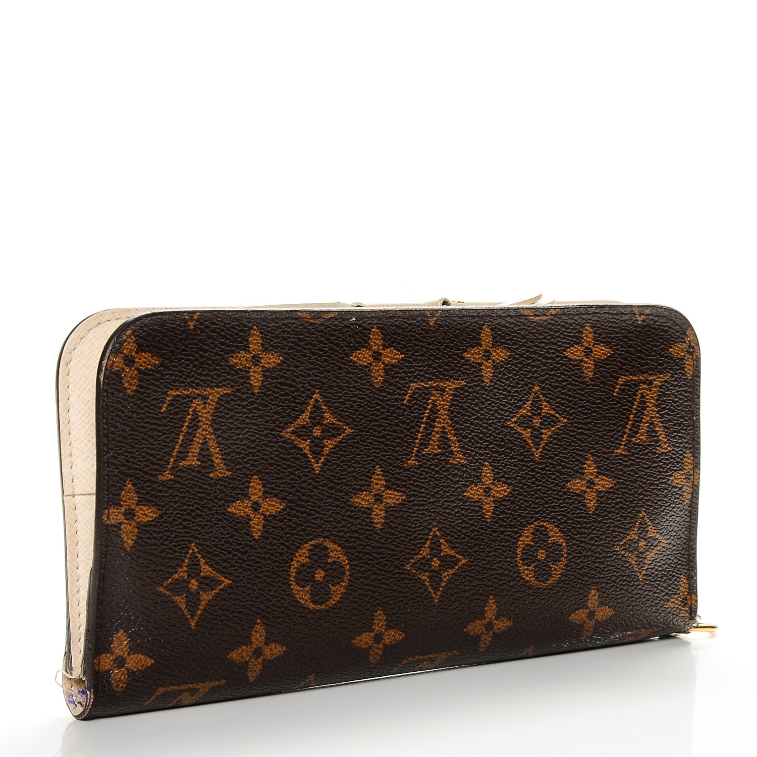 white lv wallet