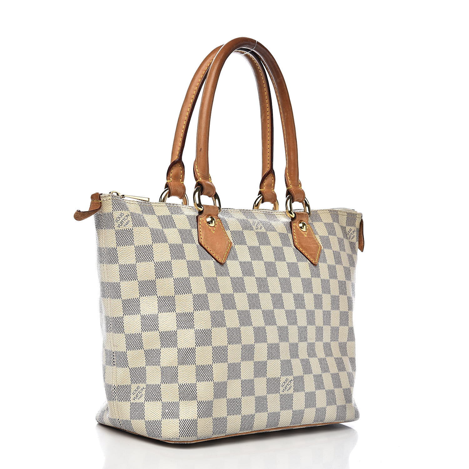 LOUIS VUITTON Damier Azur Saleya PM 529967