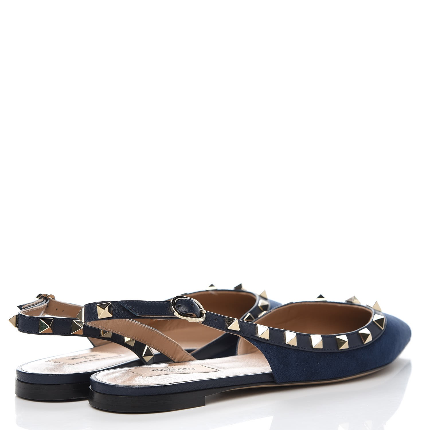 suede slingback flats