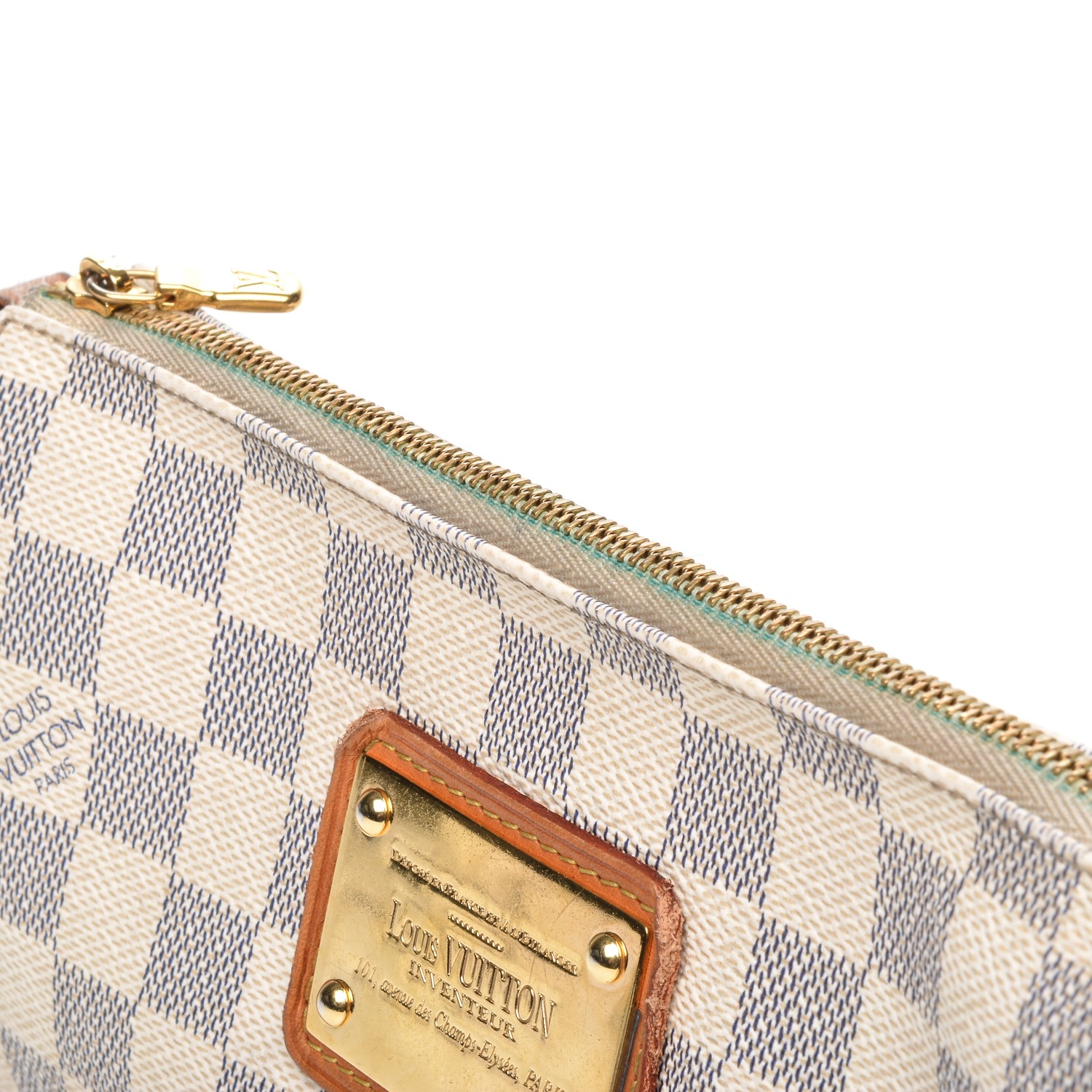 louis vuitton azur eva clutch