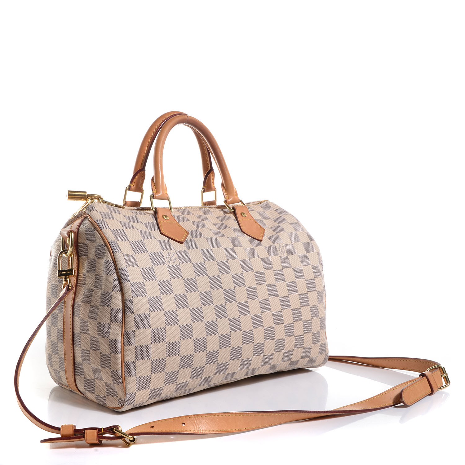 LOUIS VUITTON Damier Azur Speedy Bandouliere 30 93847