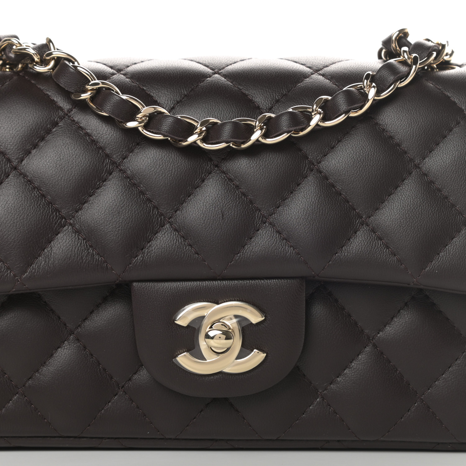 chanel mini rectangular lambskin