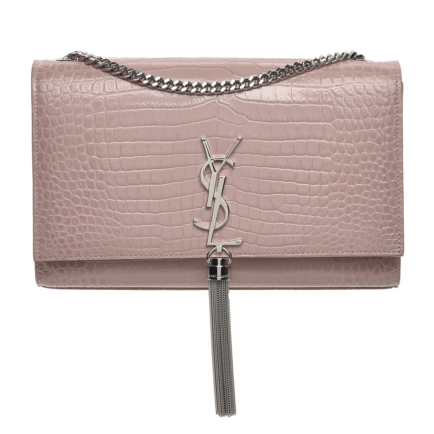 ysl kate tassel croc