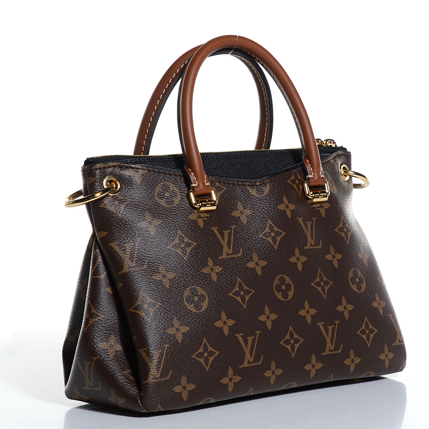 LOUIS VUITTON Monogram Pallas BB Black 102387