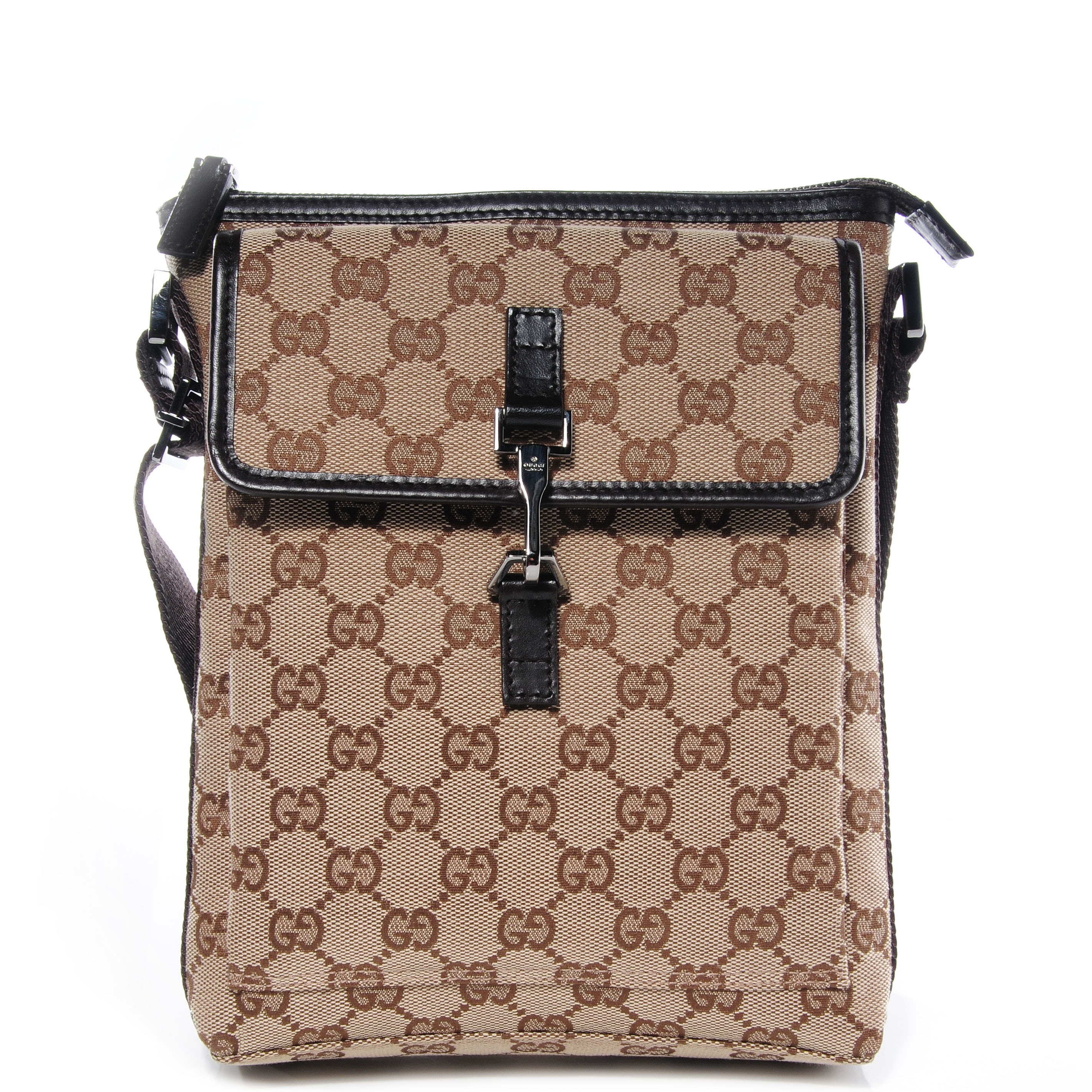 gucci small messenger bag black