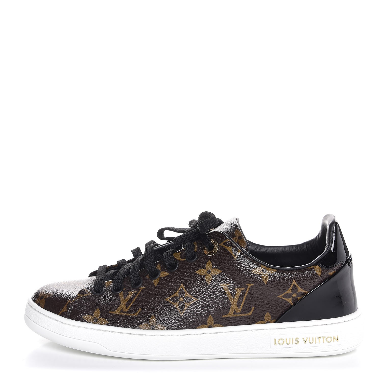 LOUIS VUITTON Womens Monogram Frontrow Sneakers 36.5 313913