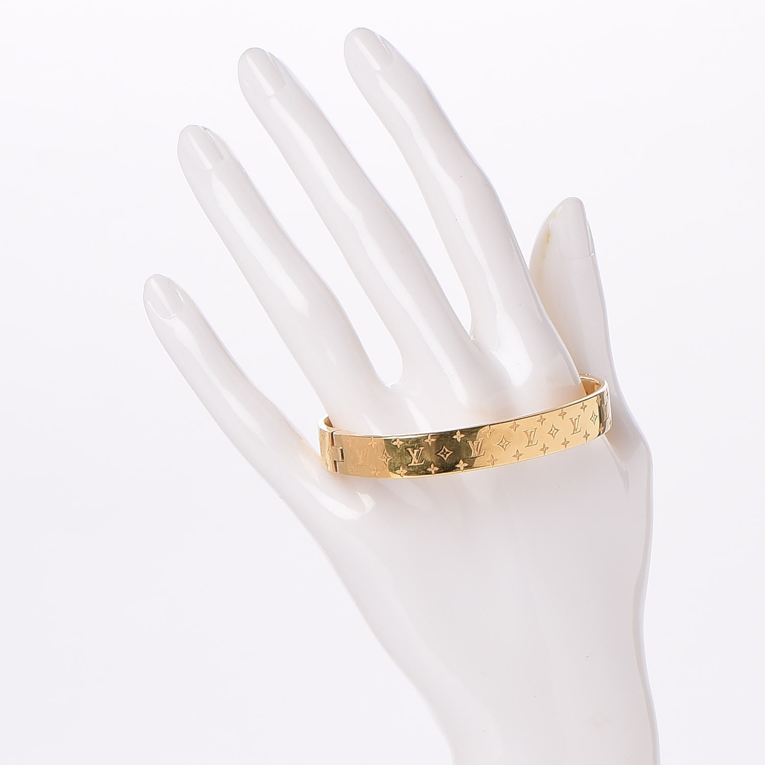 Louis Vuitton Nanogram Cuff Rose Gold M00253