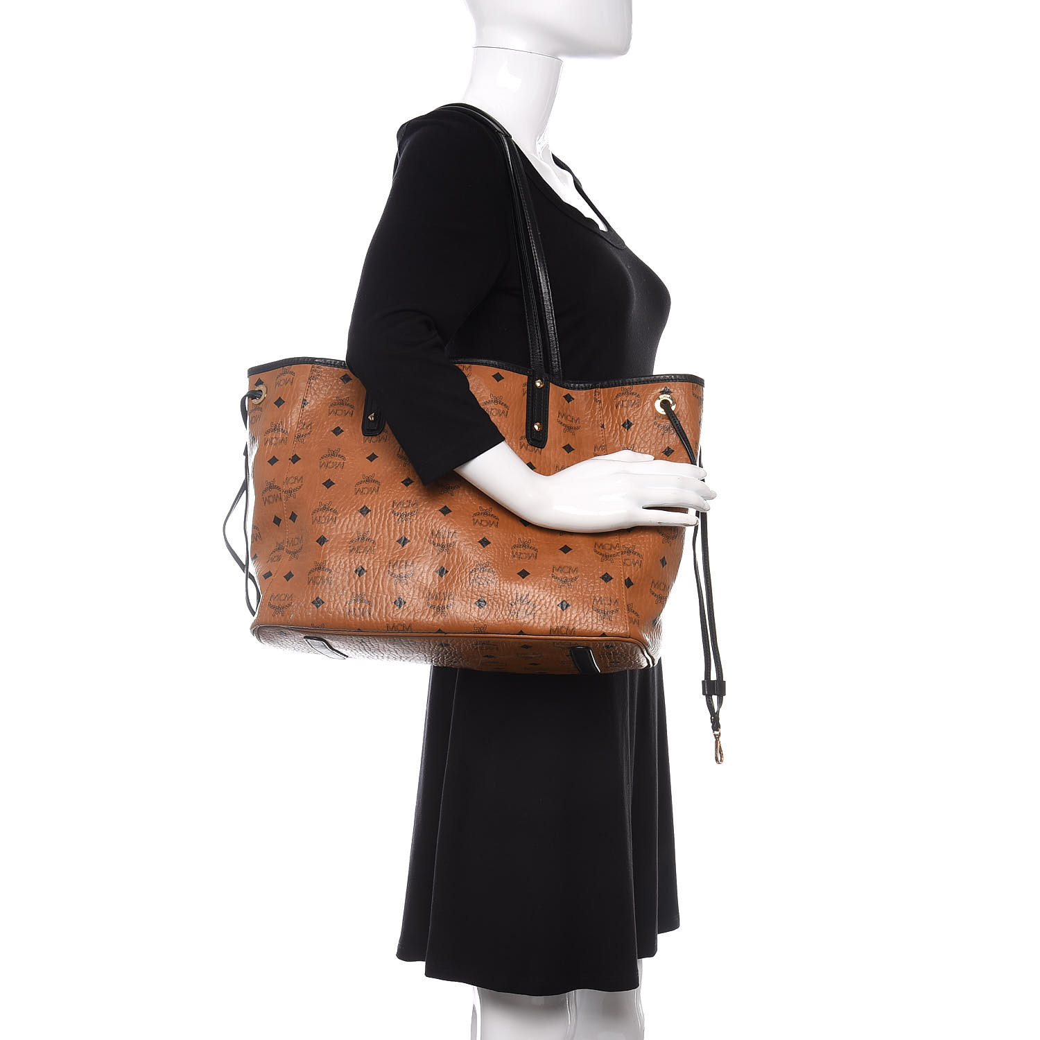 mcm galaxy reversible tote