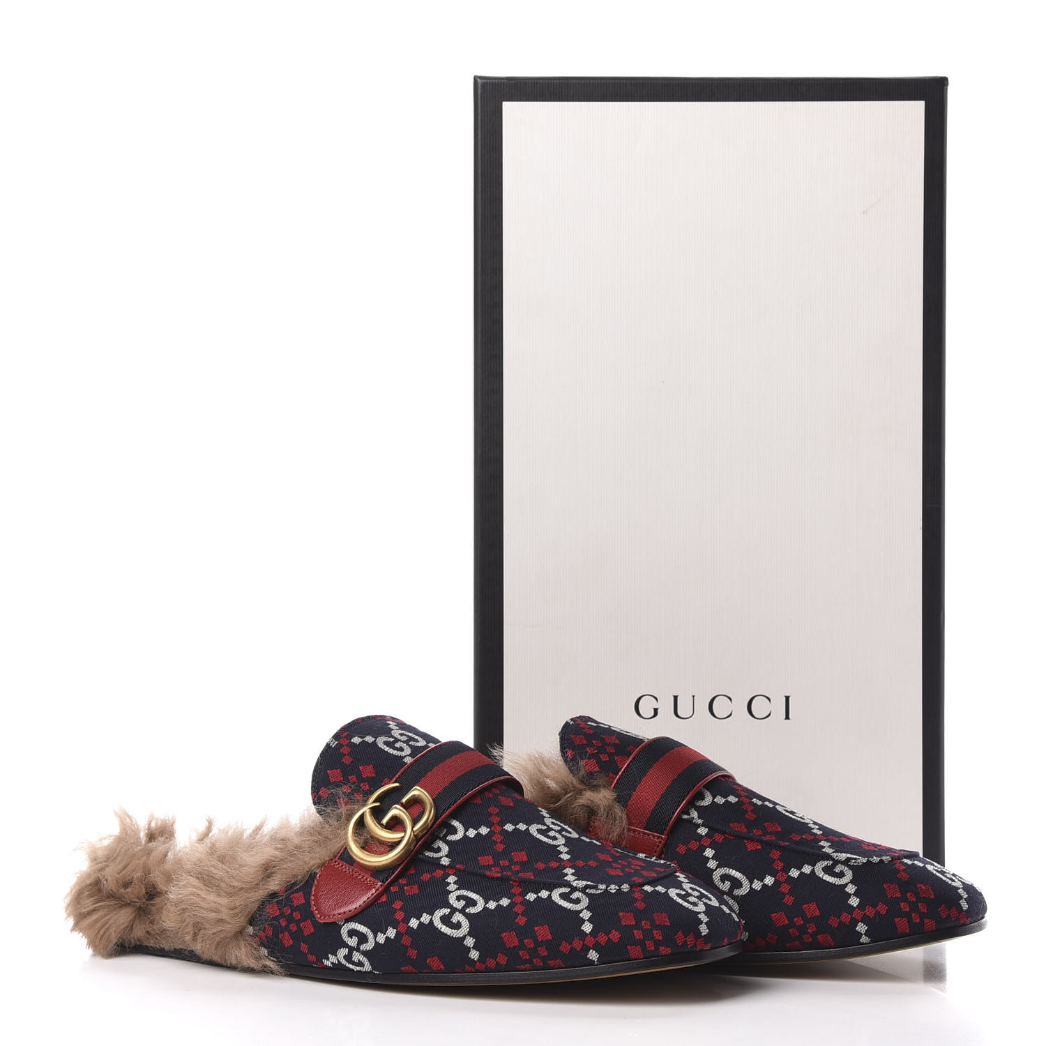 diamond gucci slides