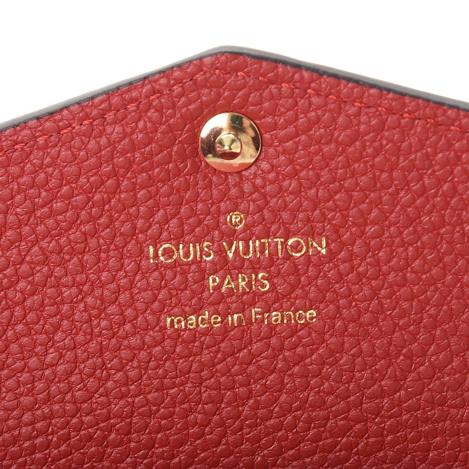 Louis Vuitton Key Pouch Red  Natural Resource Department
