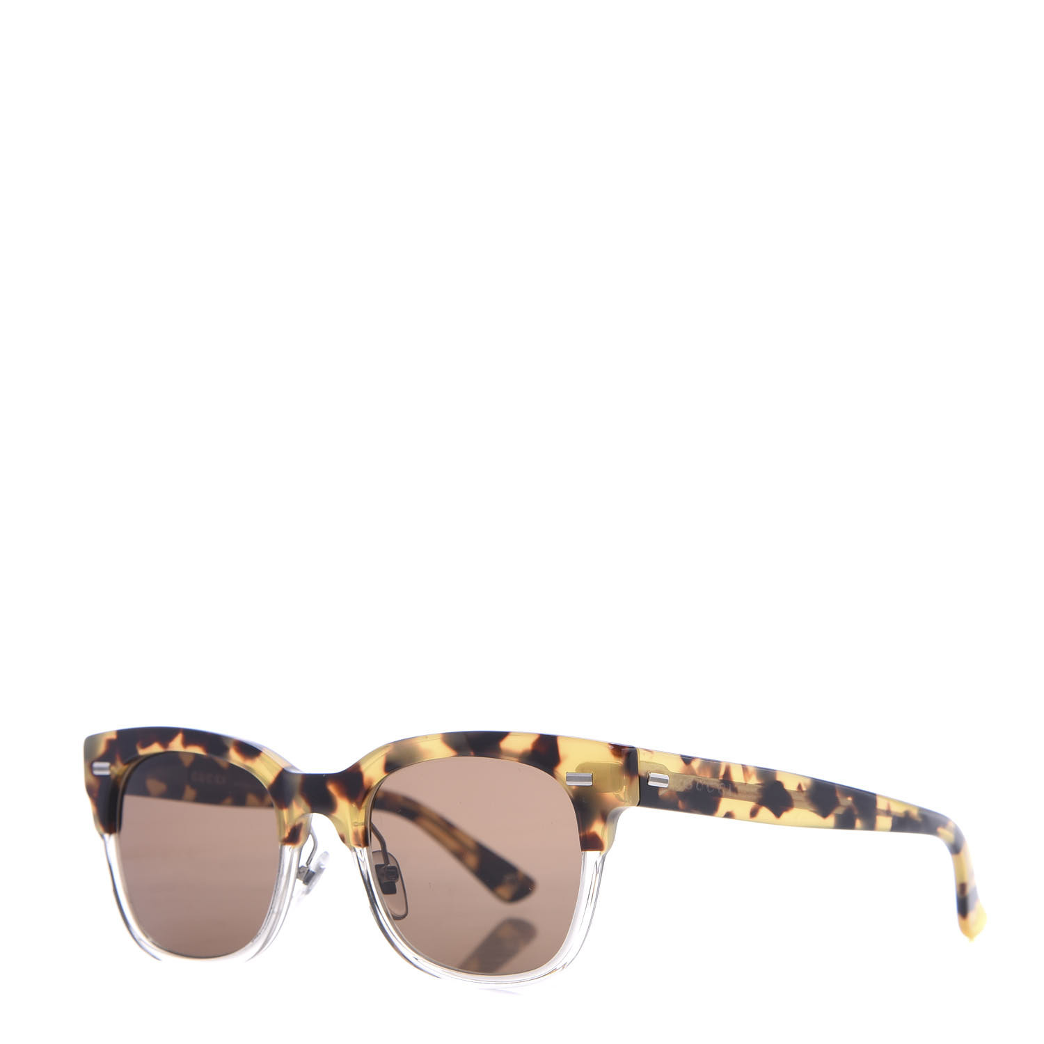 gucci half frame glasses