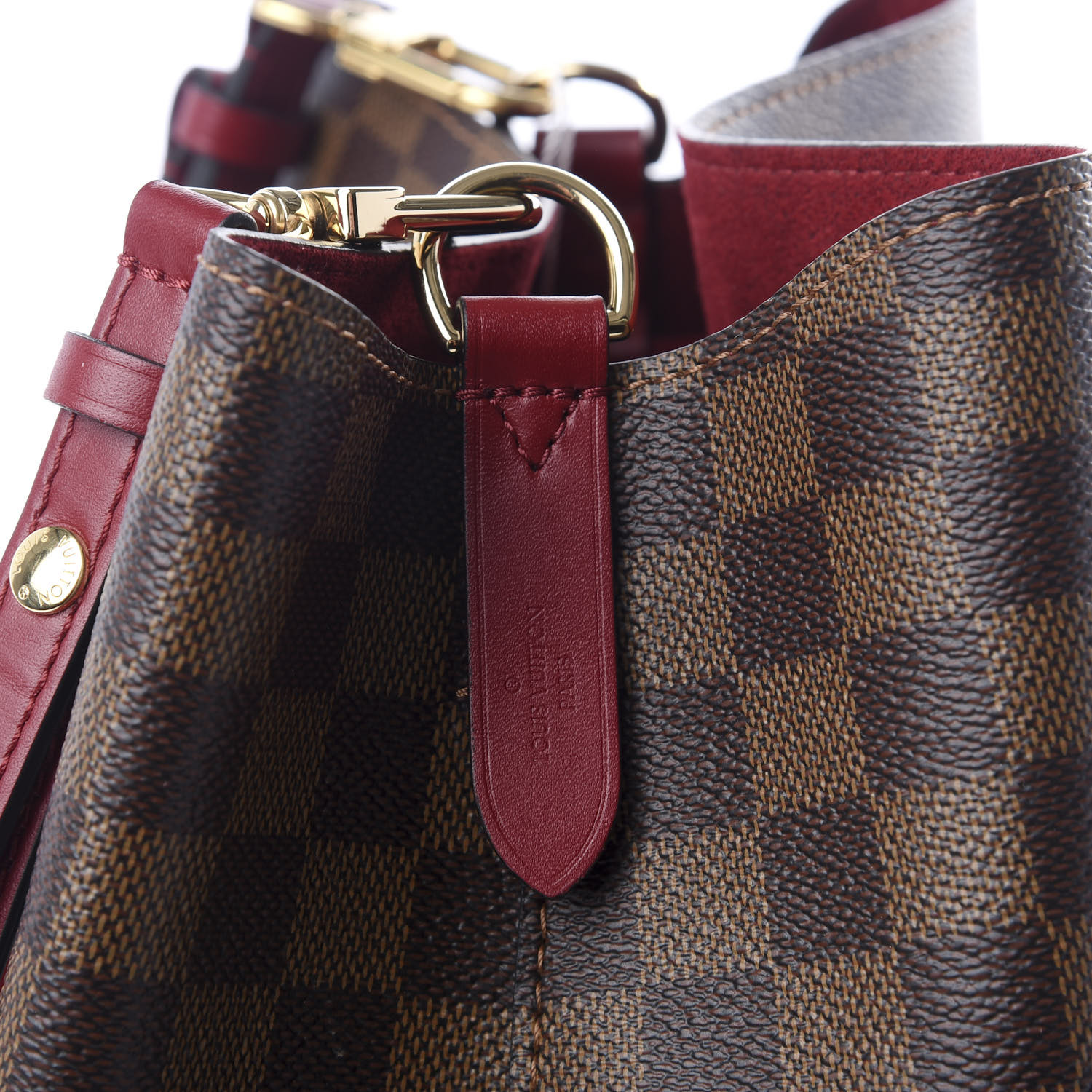 Louis Vuitton Damier Ebene Neonoe MM Cherry Berry