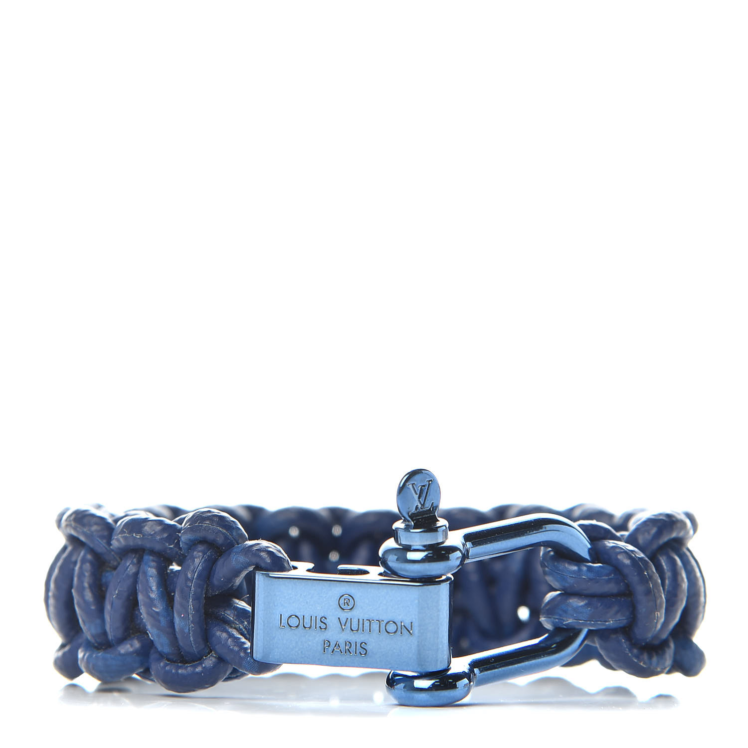 LOUIS VUITTON Monogram Outdoor Bracelet 21 Pacific Blue 416642