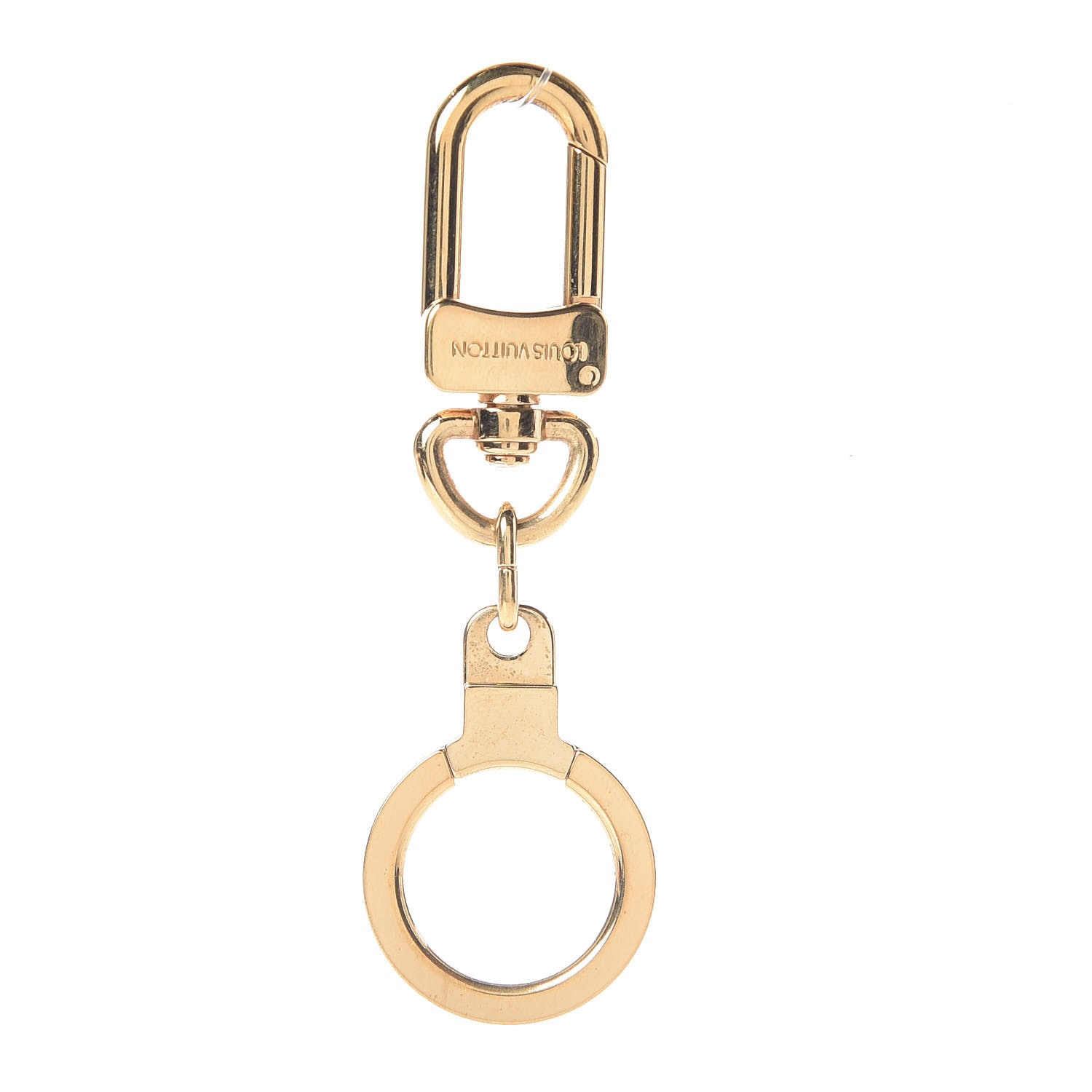 LOUIS VUITTON Pochette Extender Key Ring Gold 414631