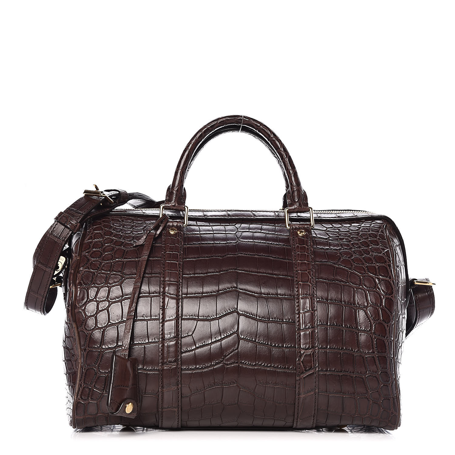 Louis Vuitton Matte Alligator Sofia Coppola Sc Bag Pm Chocolate