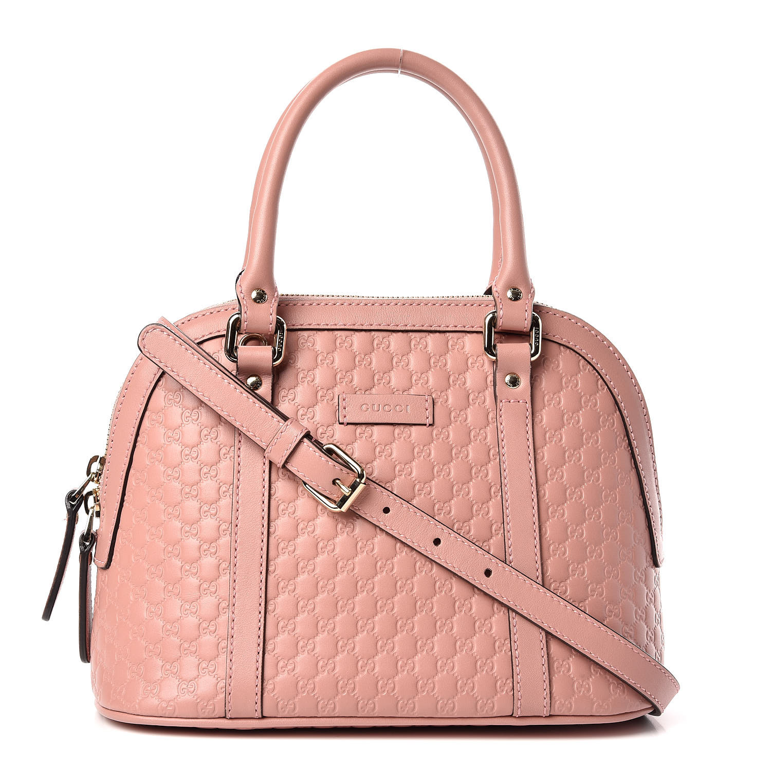 GUCCI Microguccissima Mini Dome Bag Soft Pink 366823