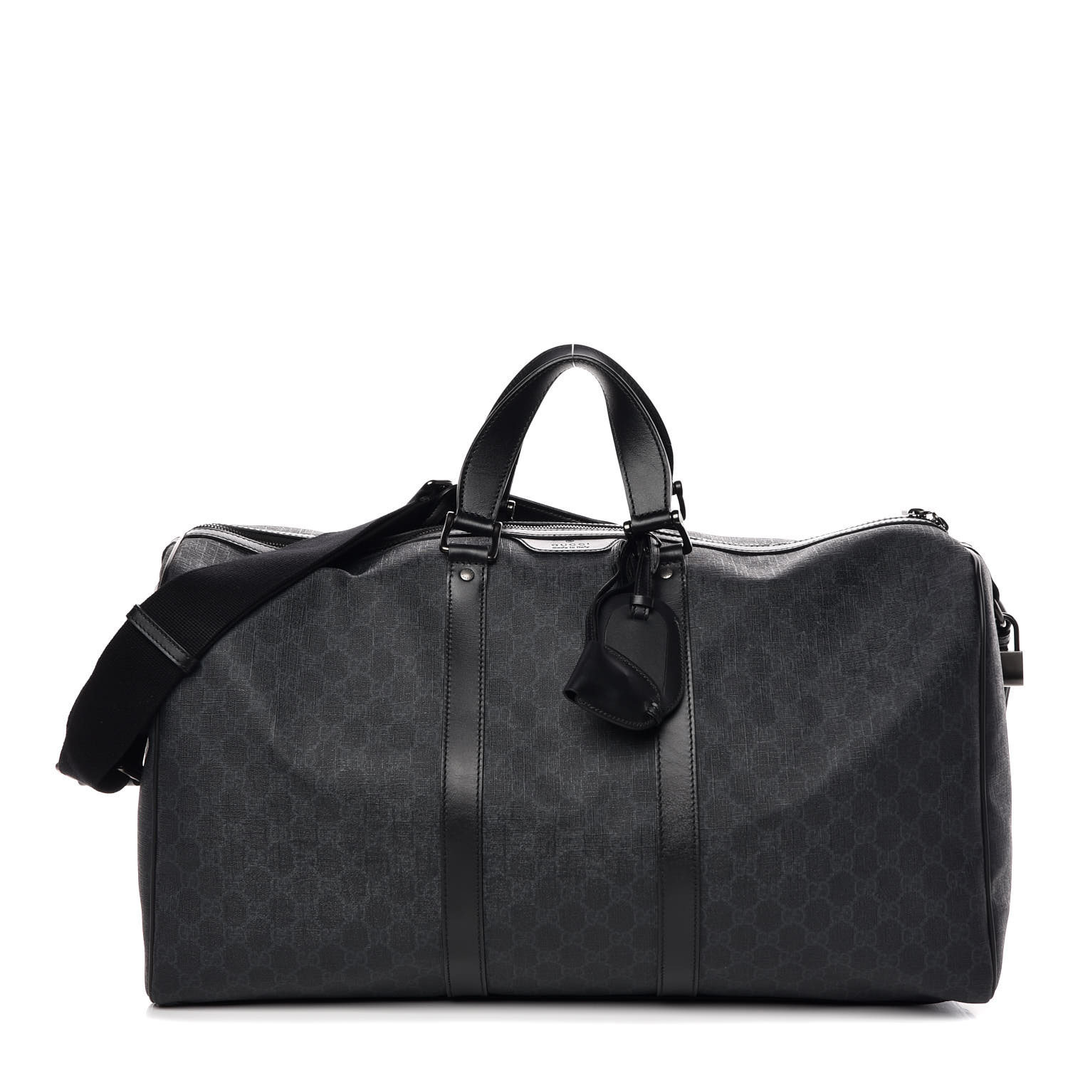 gucci monogram duffle bag