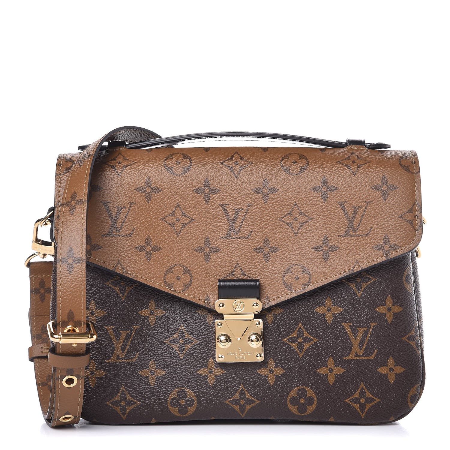 LOUIS VUITTON Reverse Monogram Pochette Metis 337615