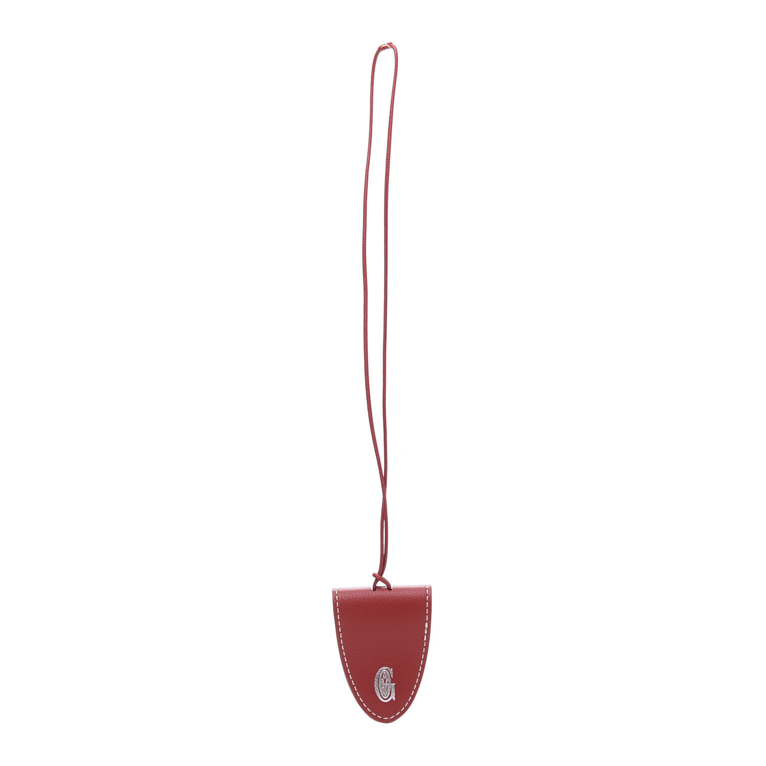 GOYARD Calfskin Bag Clip Red 678493 | FASHIONPHILE
