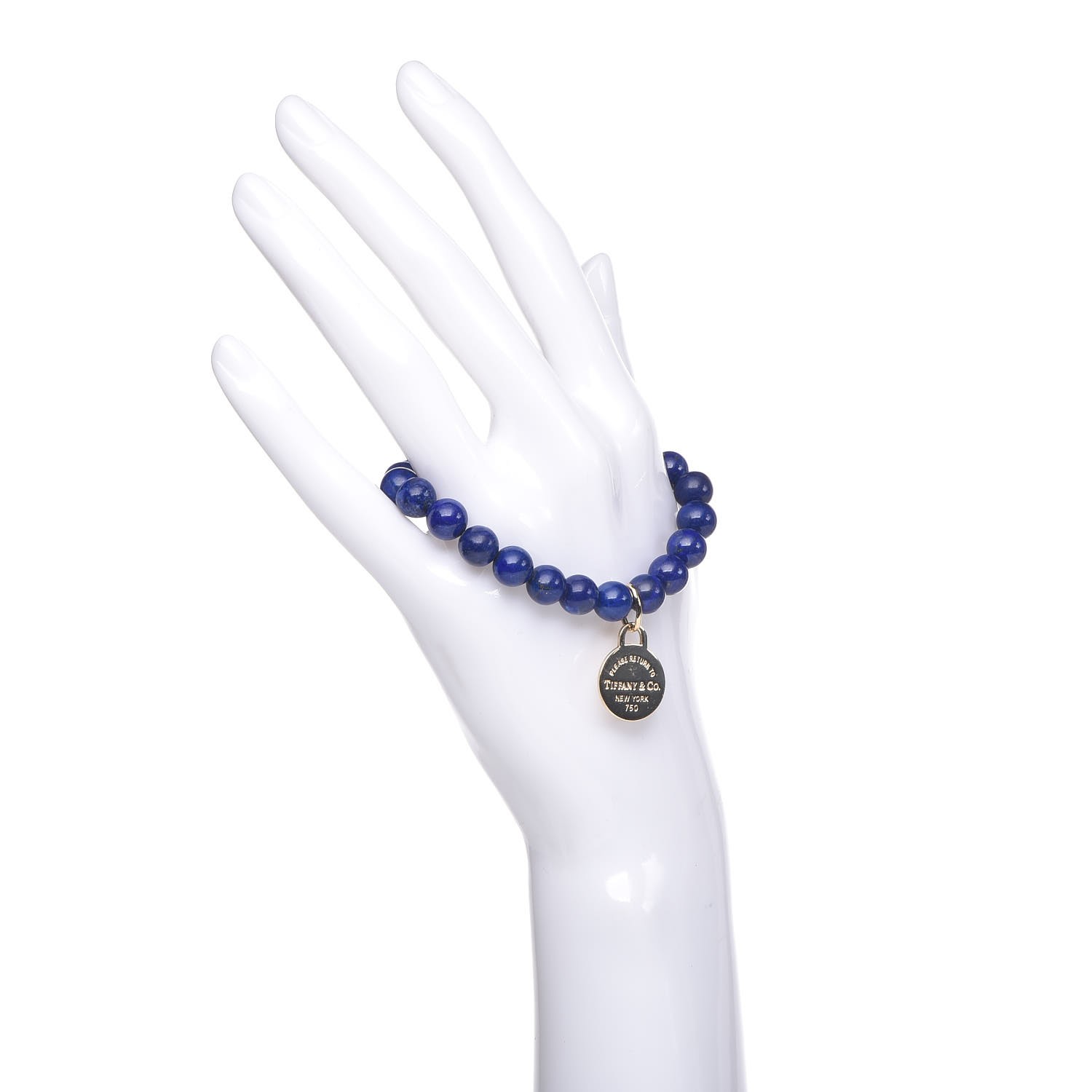 tiffany lapis lazuli bead bracelet