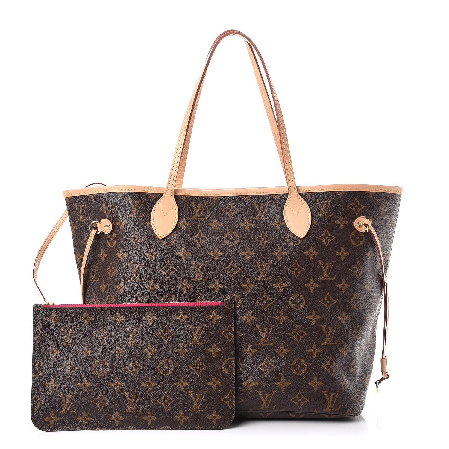 LOUIS VUITTON Monogram Neo Neverfull MM Pivoine 255746