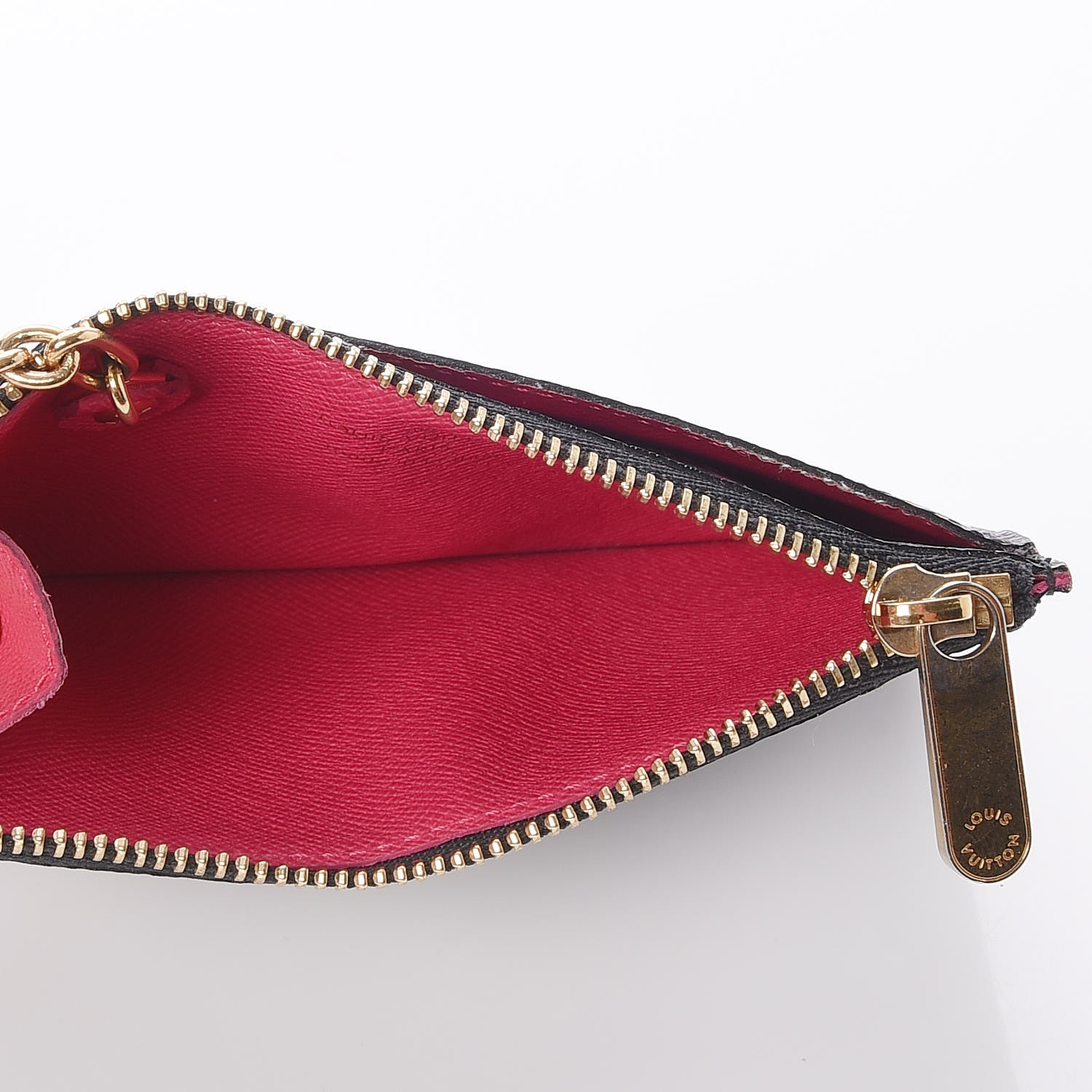 louis vuitton key pouch black monogram LOUIS VUITTON Monogram Multicolor Key Pouch Black Grenade 255942