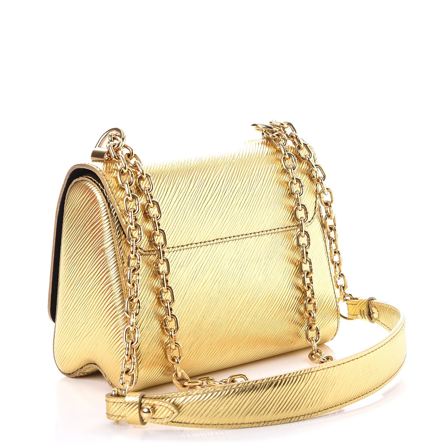 Louis Vuitton, Bags, Nwt Lv Chain Louise Clutch Bag Pm Evening Bag