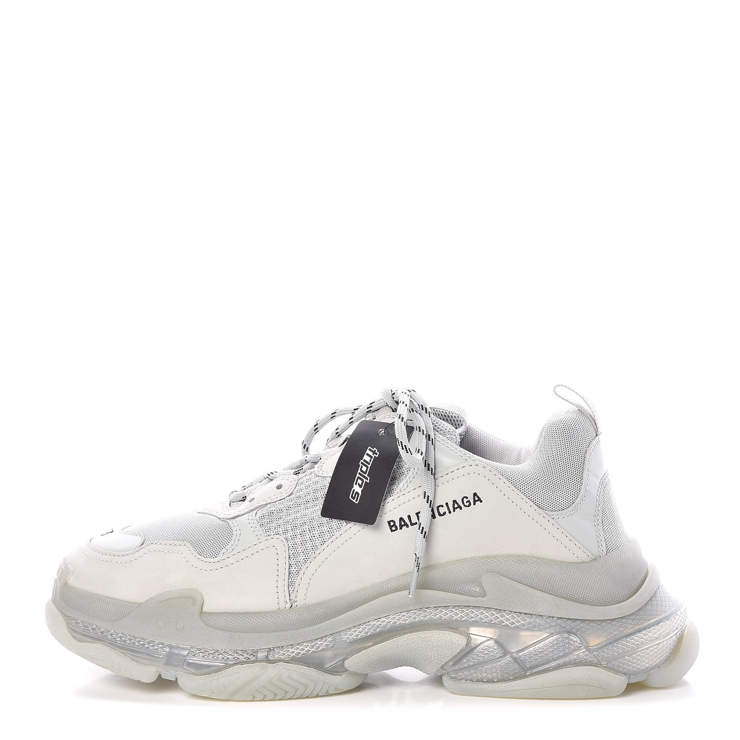 Calfskin Pearl Mens Mesh S Triple 45 Trainers Grey Sneakers Balenciaga m0N8Ovwn
