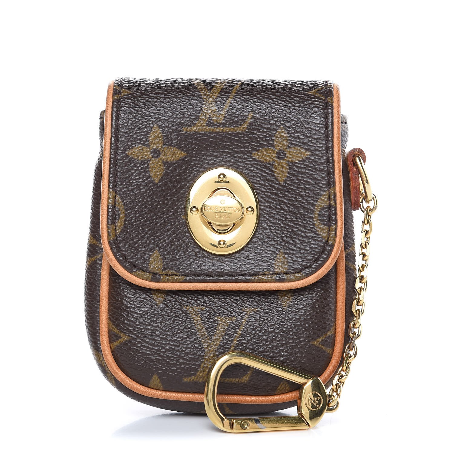 LOUIS VUITTON Monogram Tulum Pochette Key Cles 423811