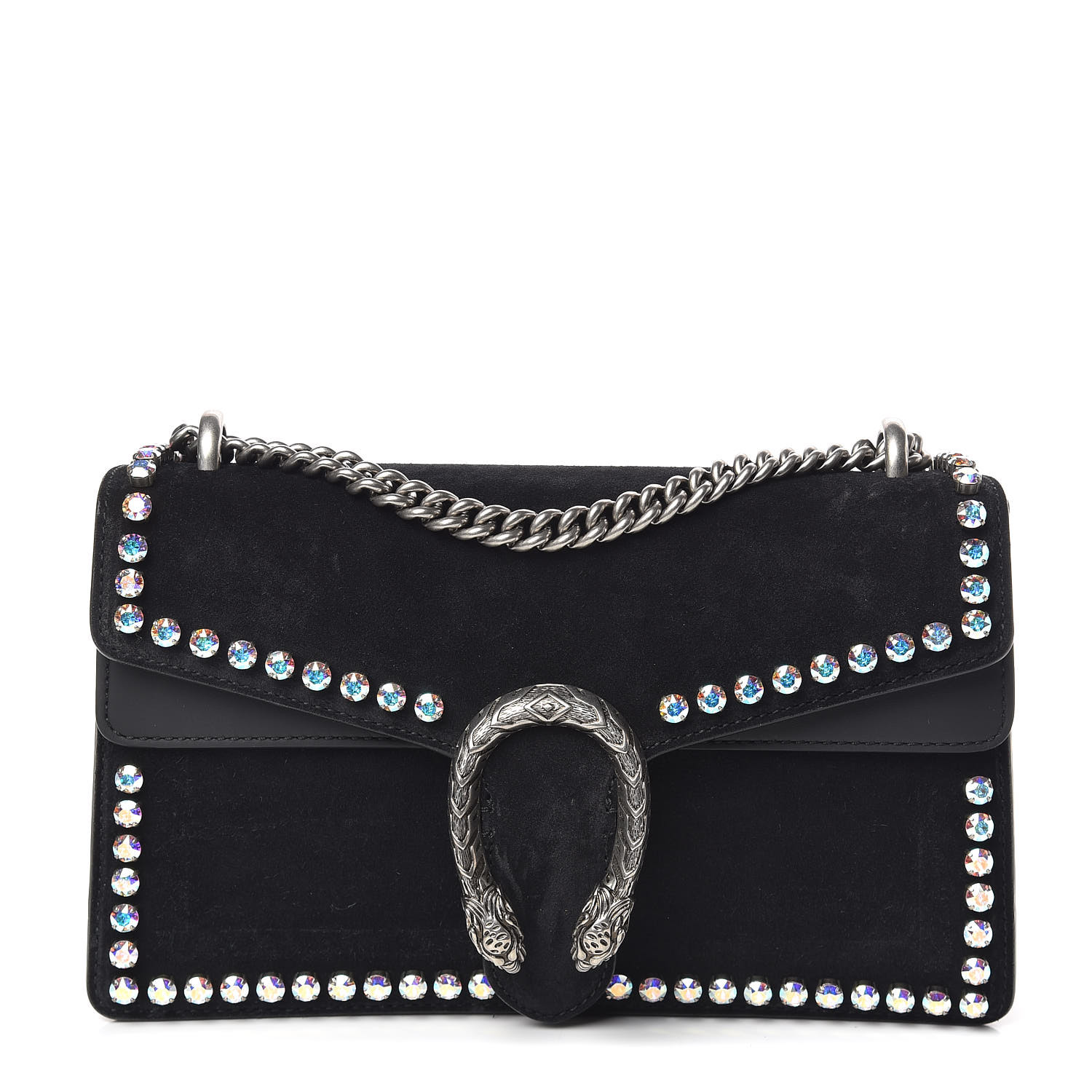 gucci suede black bag
