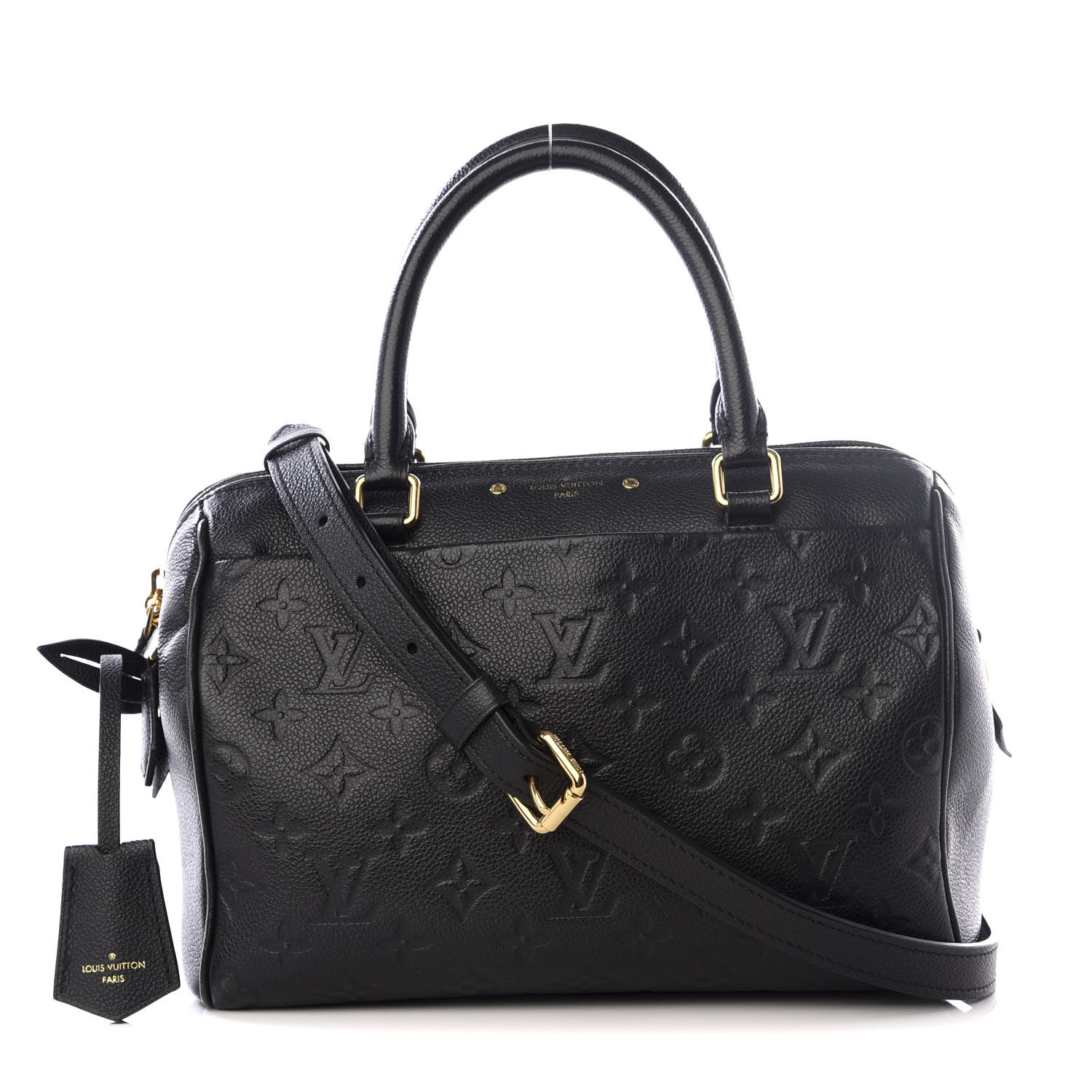 Louis Vuitton Empreinte Speedy Bandouliere 25 NM Black