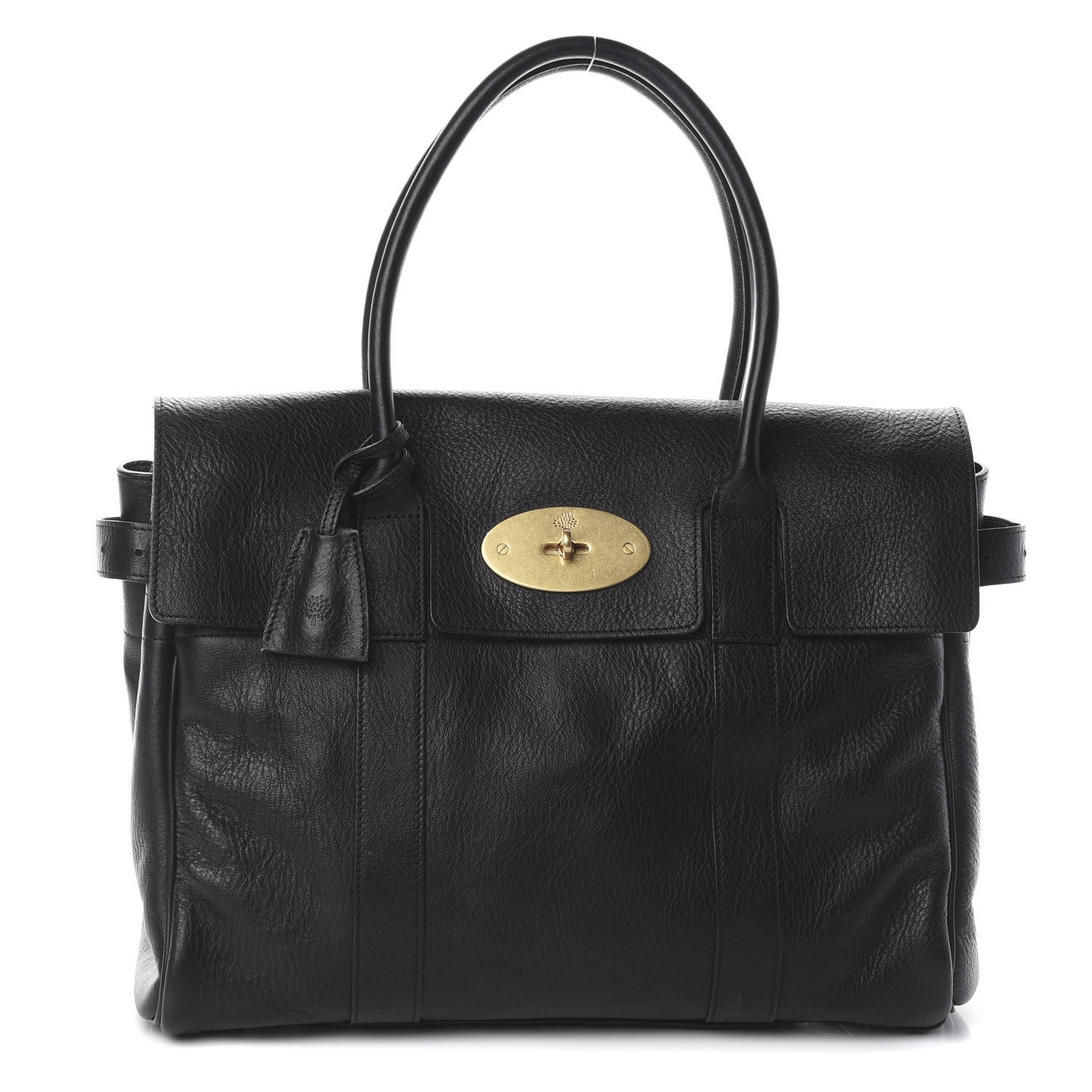 MULBERRY Natural Leather Bayswater Black 580374