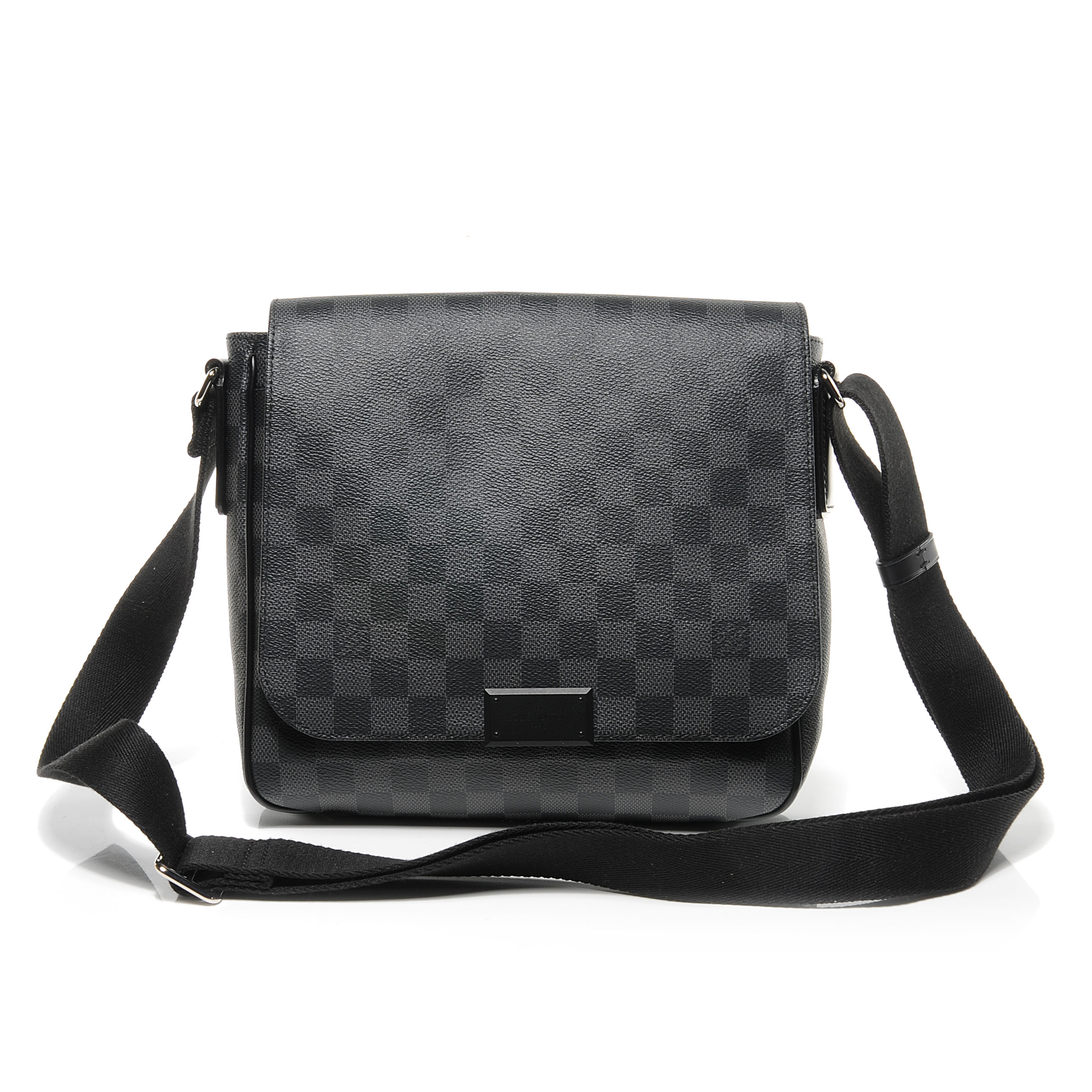 LOUIS VUITTON Damier Graphite District PM |