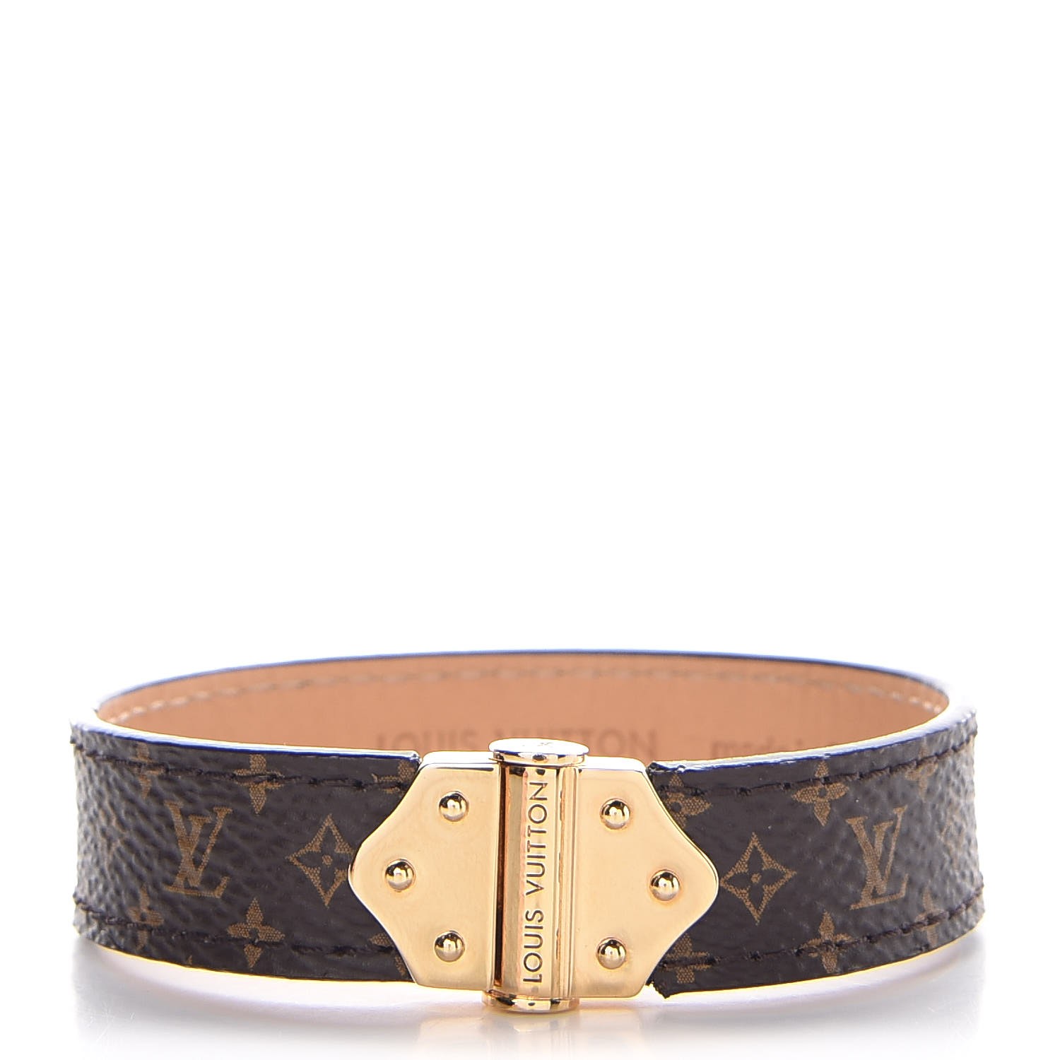 LOUIS VUITTON Monogram Nano Bracelet 19 309391