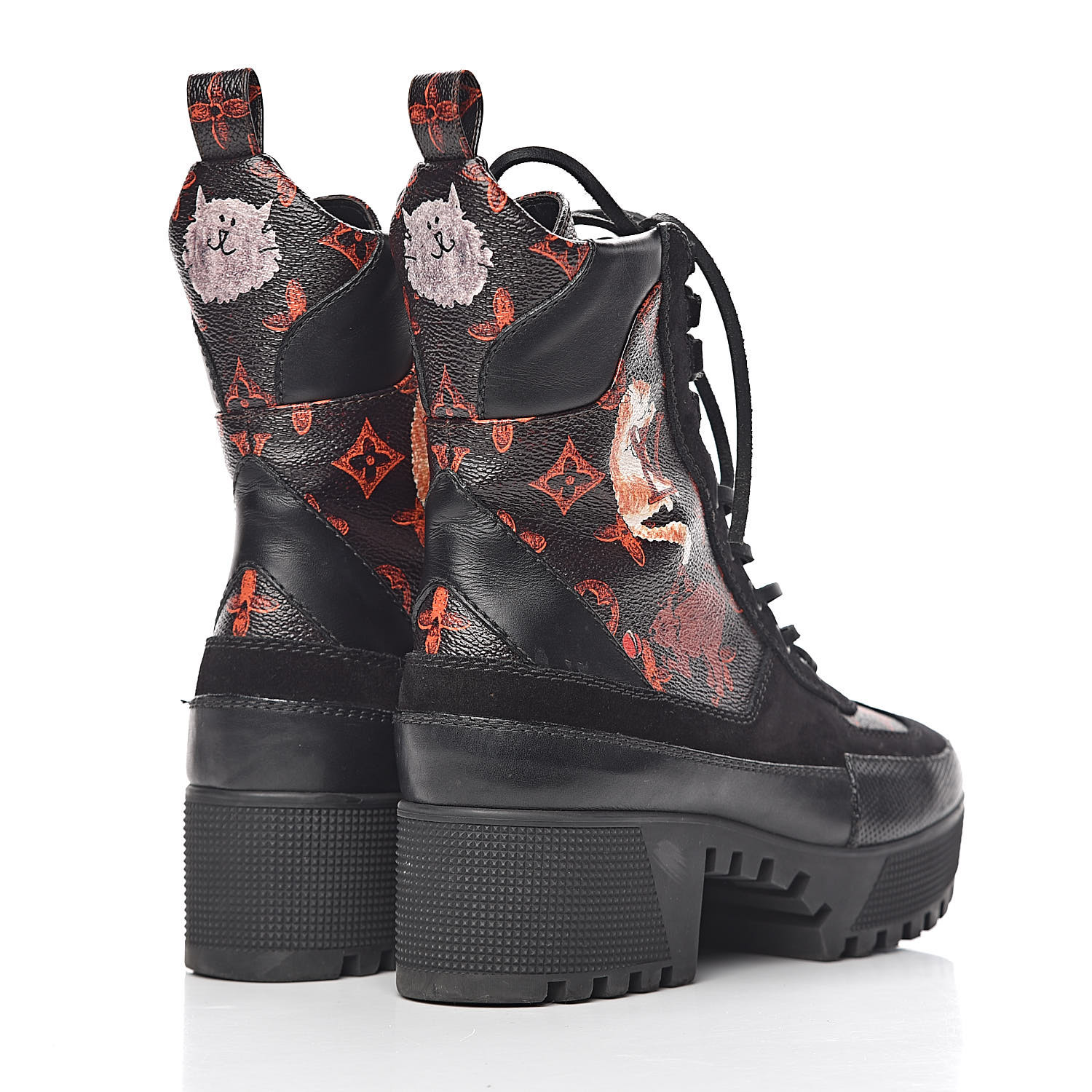 louis vuitton cat boots