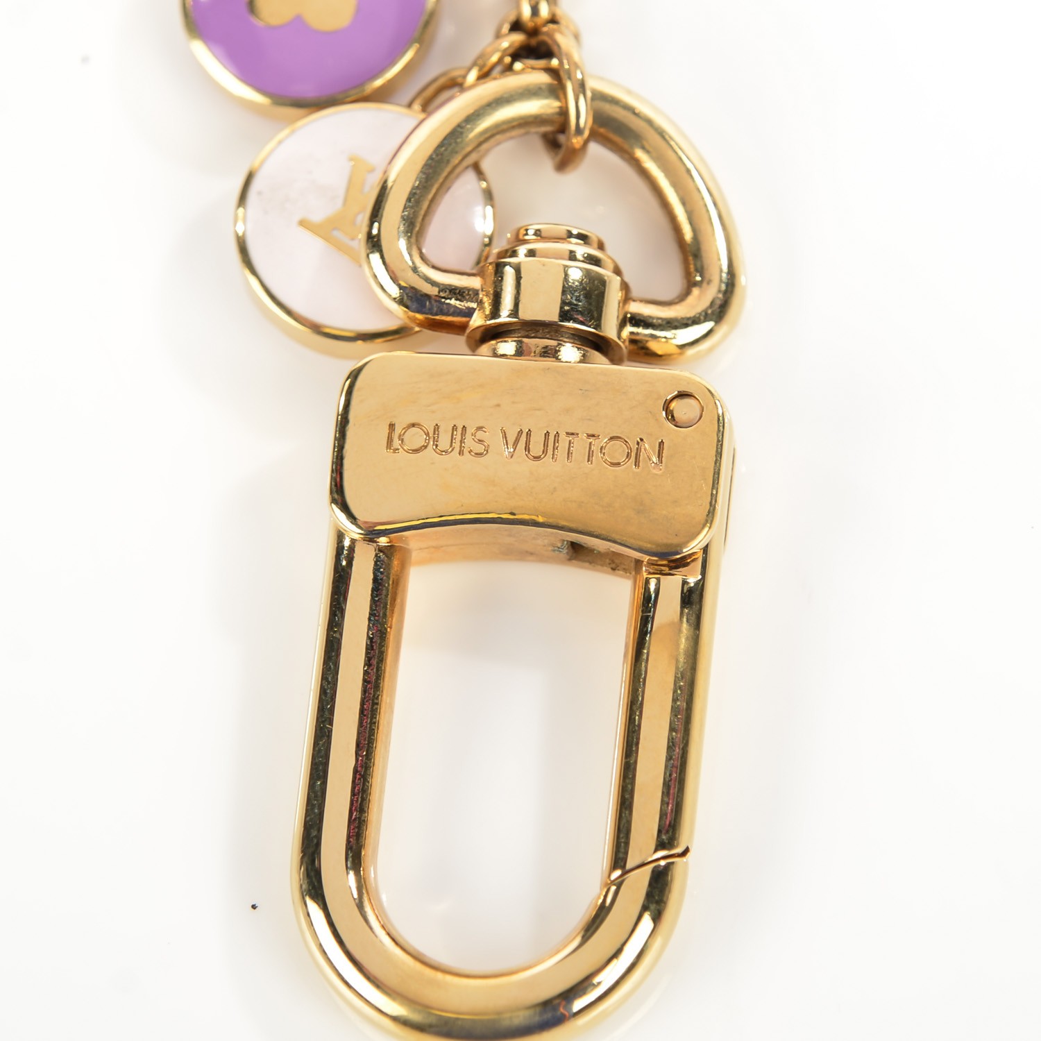 LOUIS VUITTON Pastilles Key Chain Bag Charm Multicolor 112524
