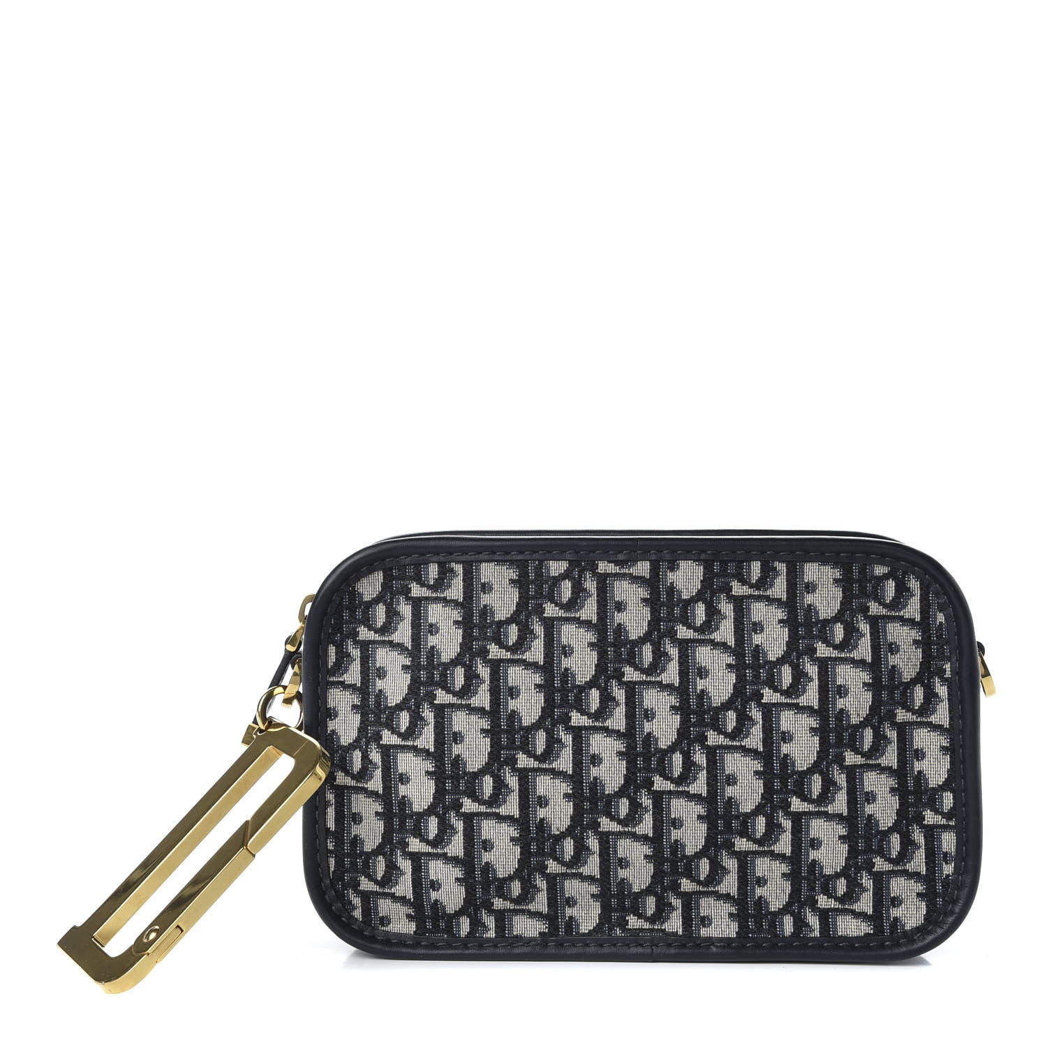 CHRISTIAN DIOR Oblique Diorquake Clutch 