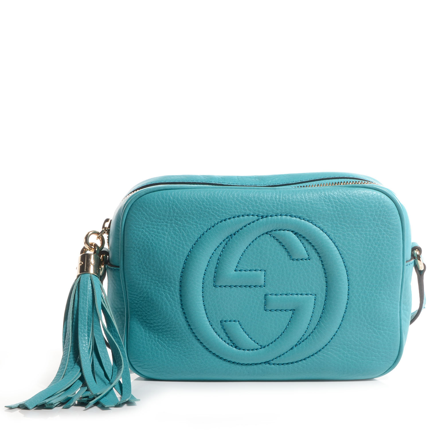 turquoise gucci bag