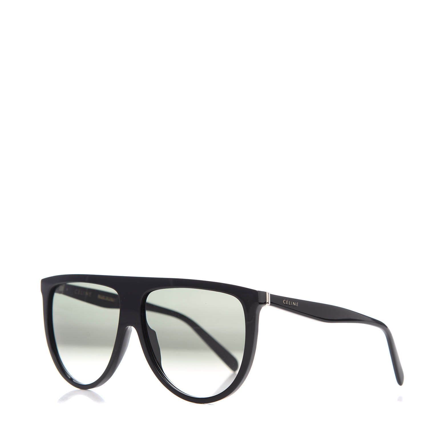 celine thin shadow sunglasses black