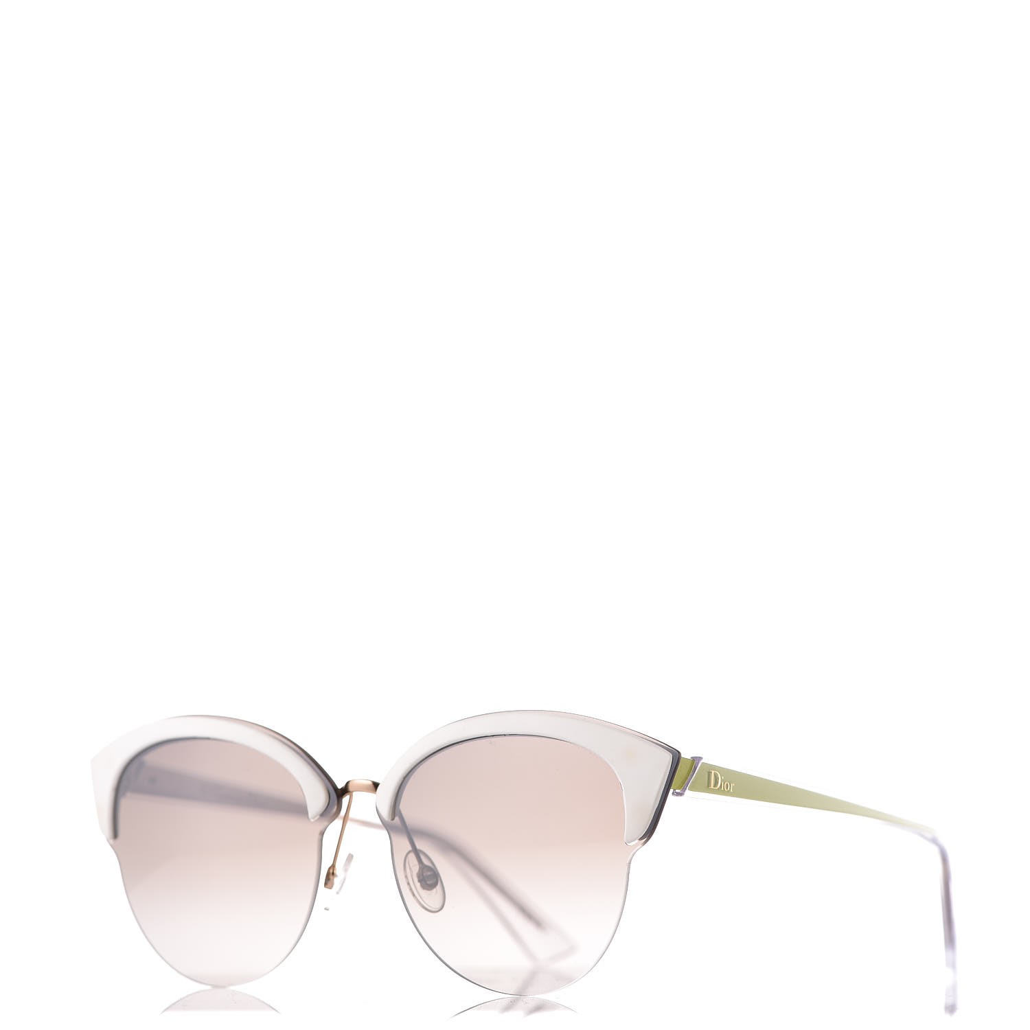 dior sunglasses white frame