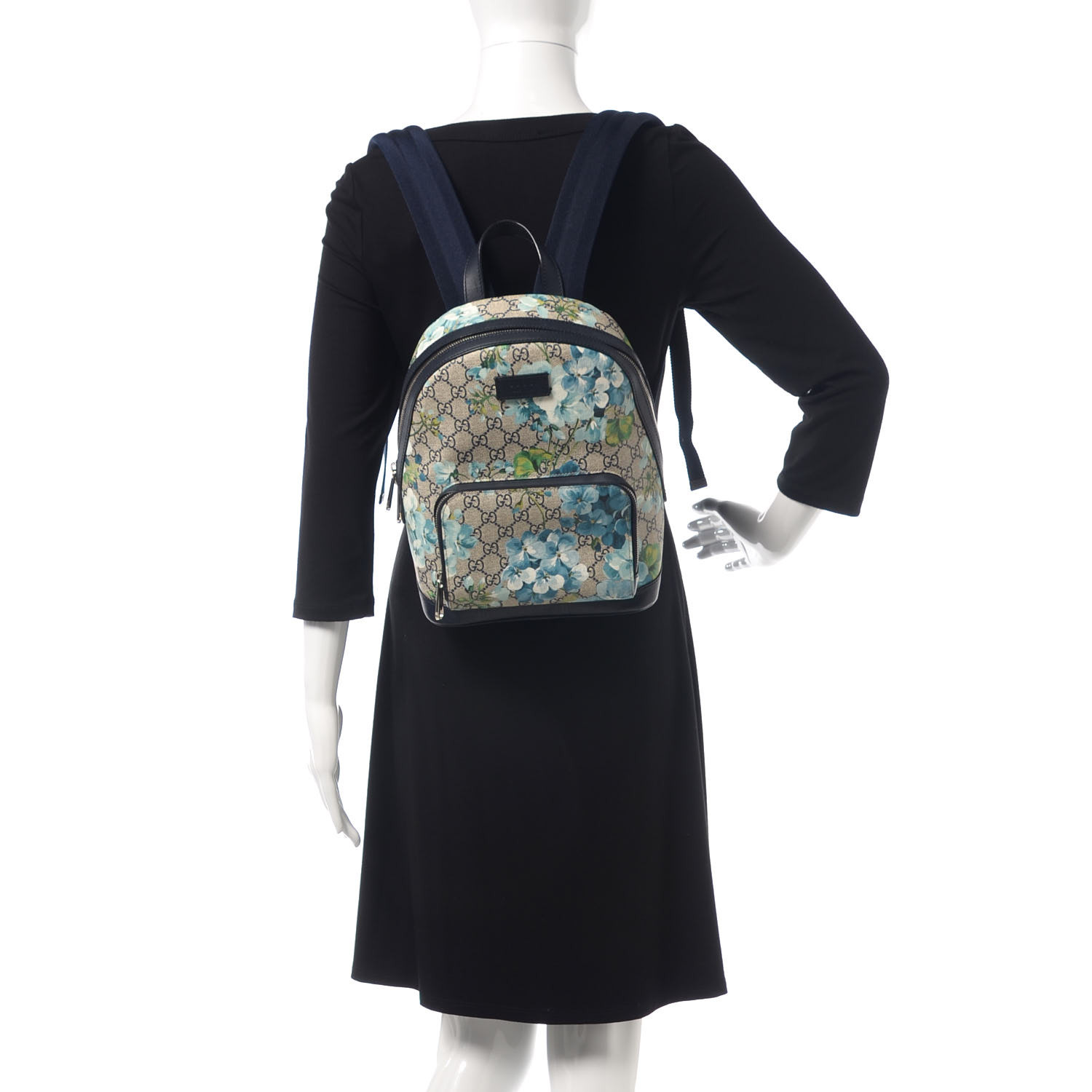 gucci bloom backpack blue