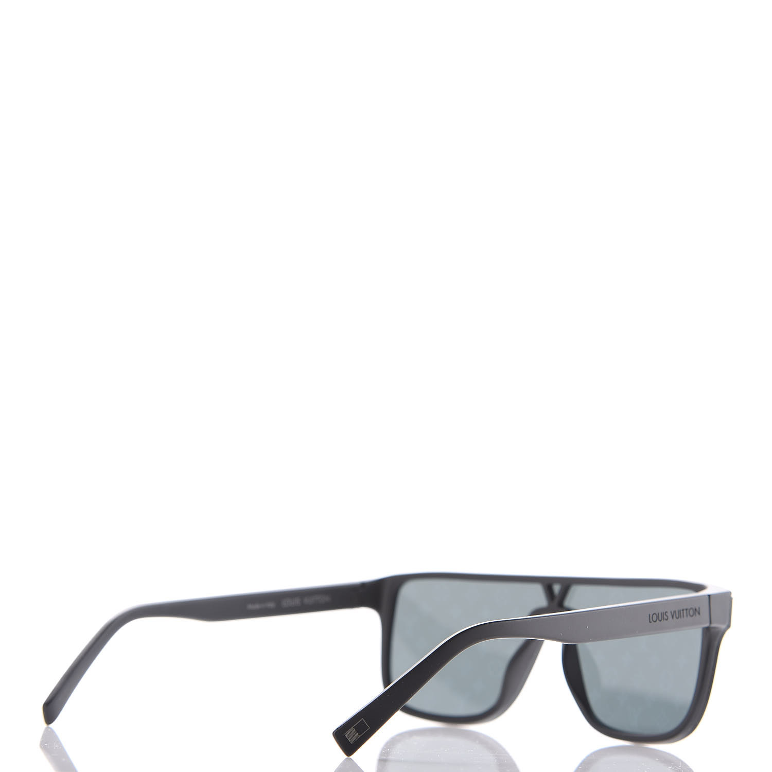 LOUIS VUITTON Monogram Waimea Z1082W Sunglasses Black 454713