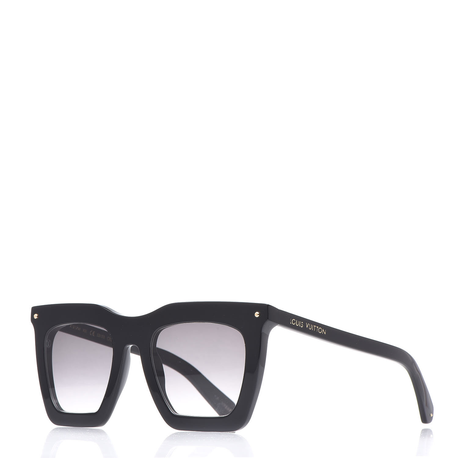 LOUIS VUITTON La Grande Bellezza Sunglasses Z1217W Black 422453