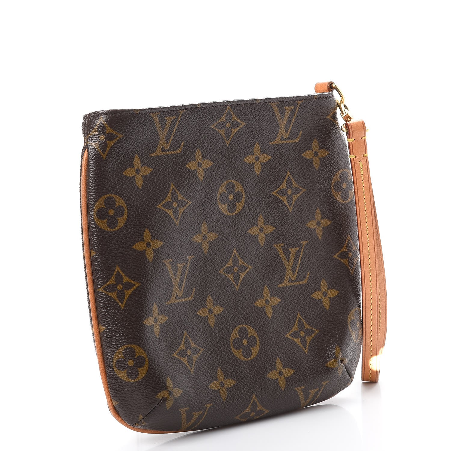 LOUIS VUITTON Monogram Partition Wristlet 265975