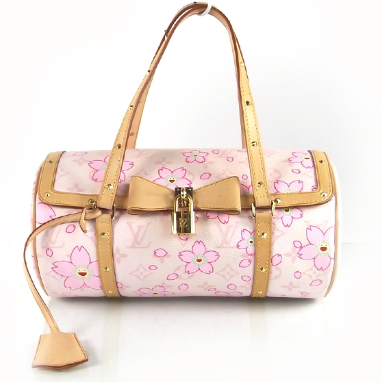 LOUIS VUITTON Cherry Blossom Papillon Pink 14458