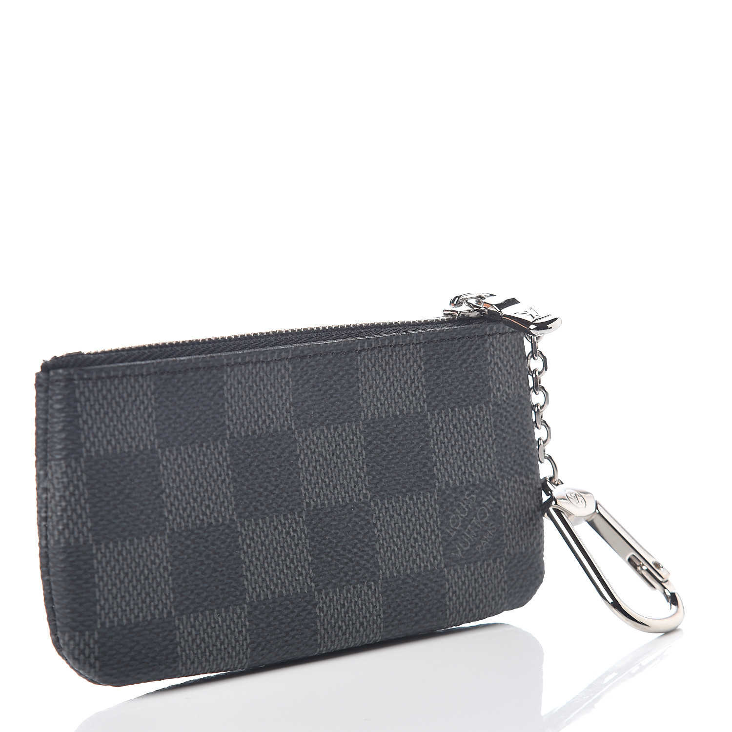 louis vuitton key pouch damier graphite LOUIS VUITTON Damier Graphite Key Pouch 542627