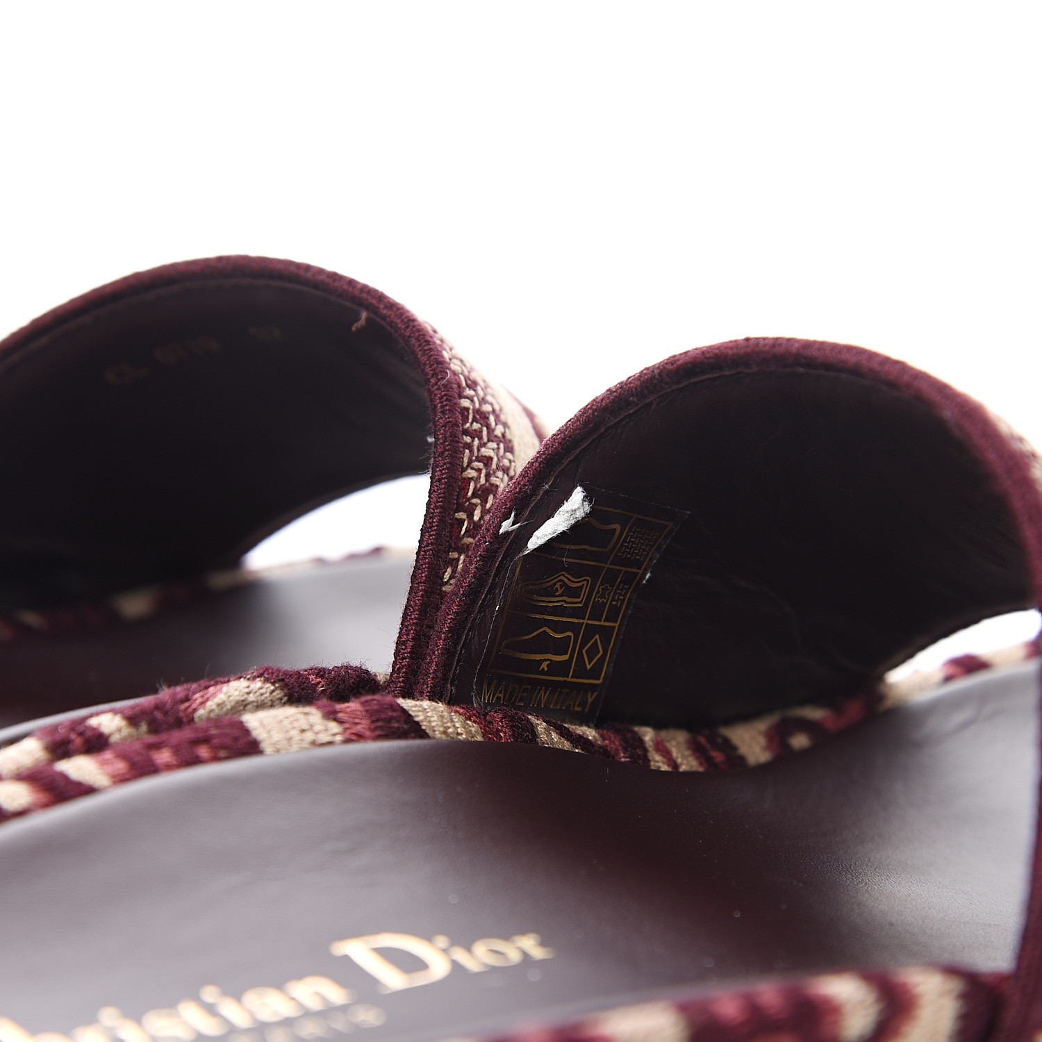 christian dior oblique sandals