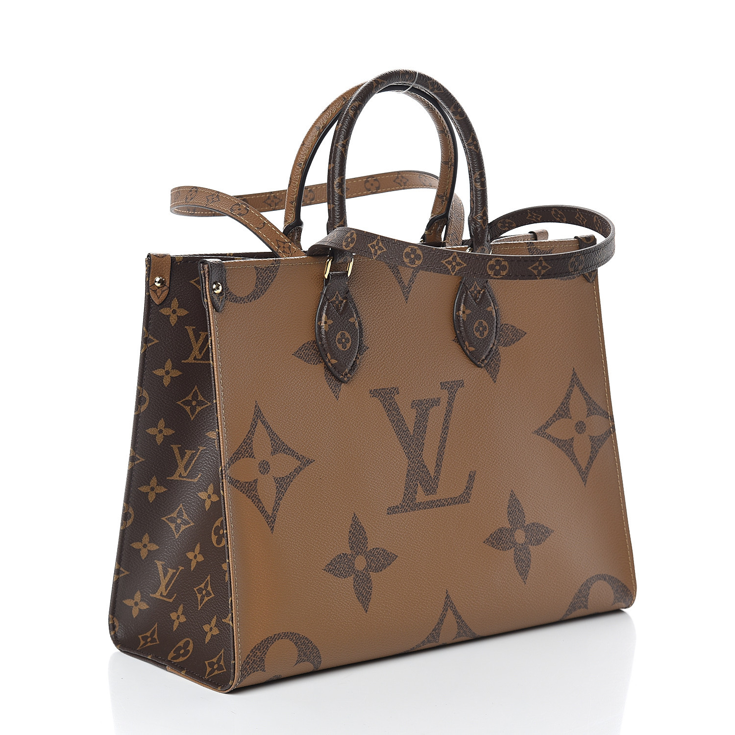 Unboxing LOUIS VUITTON ONTHEGO tote GM Giant reverse Monogram