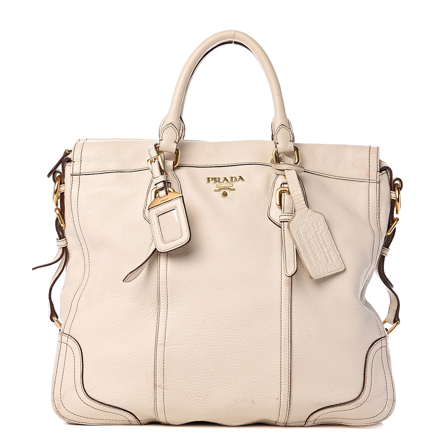 prada cervo tote