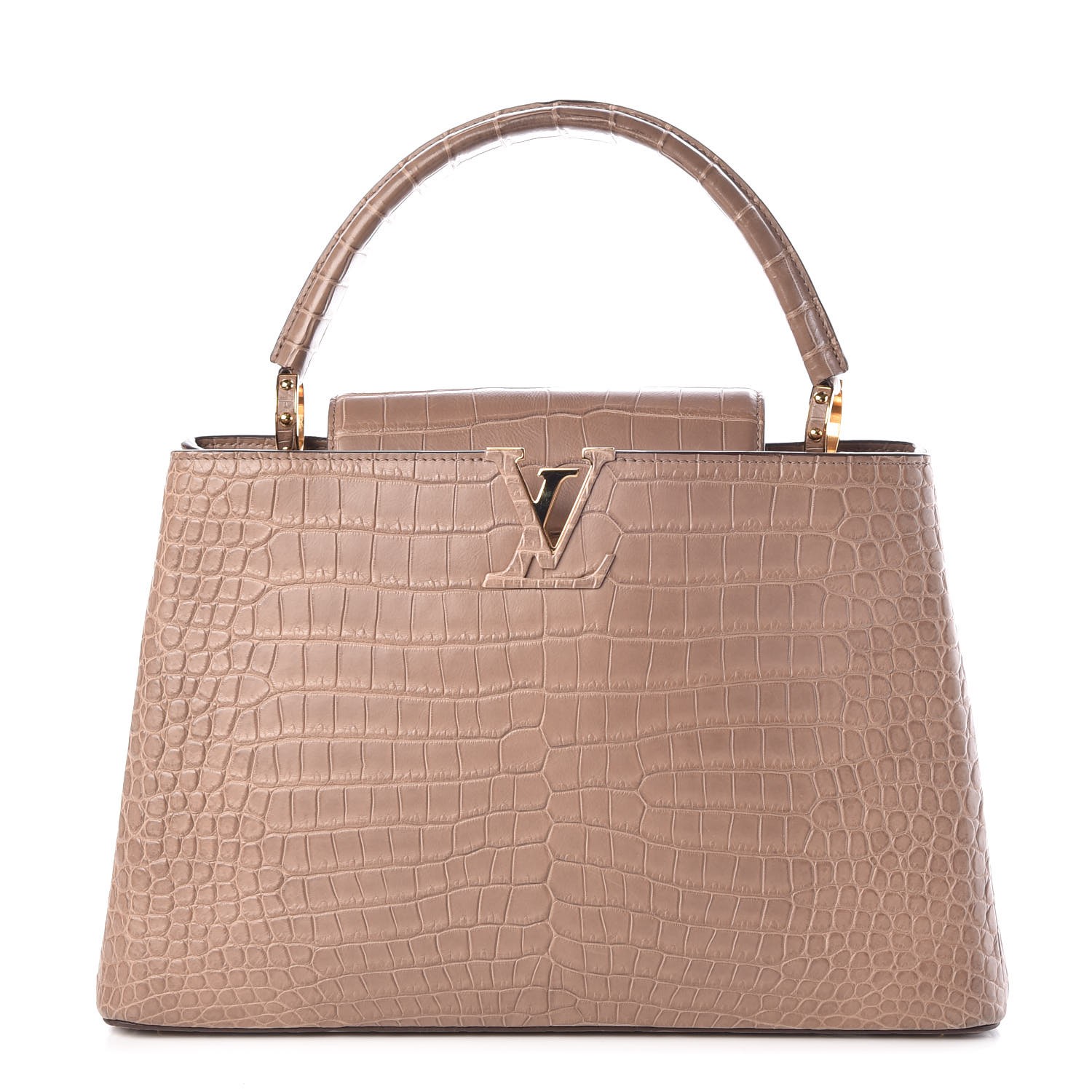 Louis Vuitton $35,000 Capucines BB exotic crocodile skin handbag for sale  in the Vuitton store in Bloomingdales, New York City Stock Photo - Alamy